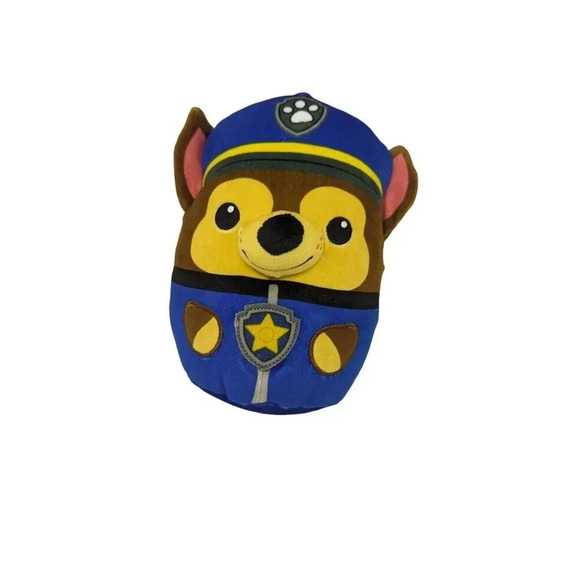 NWOT Paw Patrol Chase 8 Inch Squishy Plush Soft Toy - Picture 1 of 3